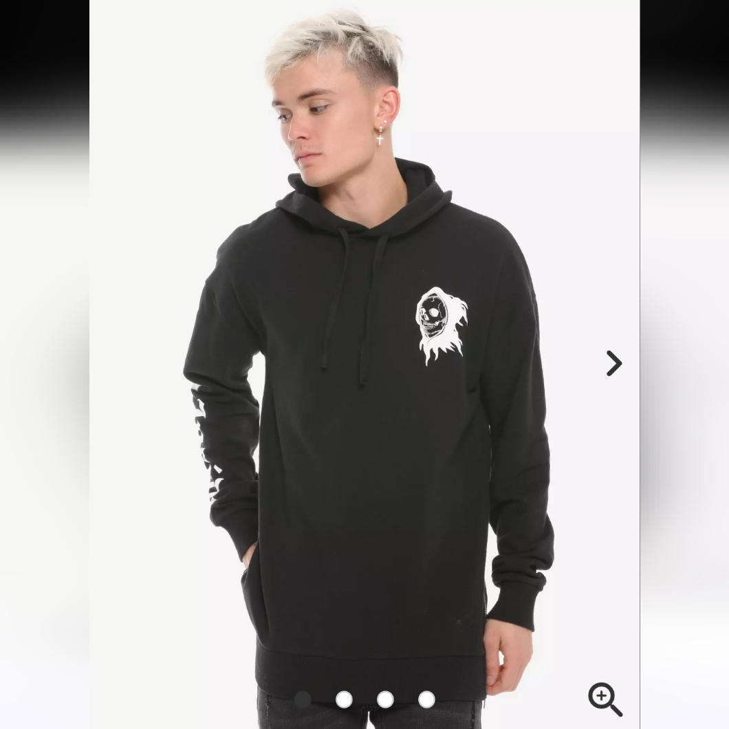 Hot Topic Dead Inside Hoodie Size Xl
